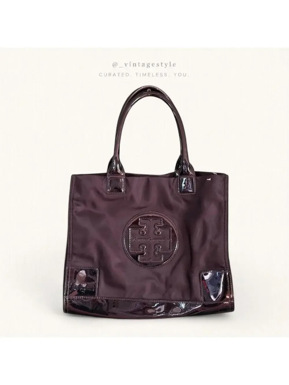 Black Tory Burch tote bag #ToryBurchTote
